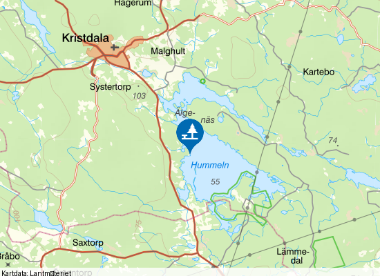 Hummeln på kartan