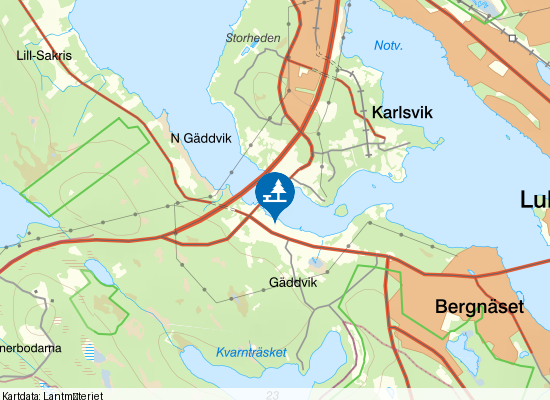 Laxfisket på kartan