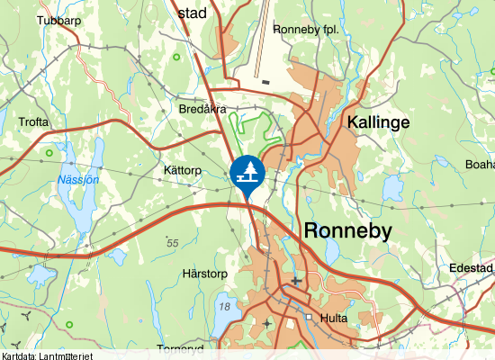 Viggen på kartan
