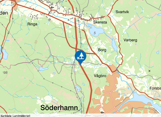 Styvje på kartan