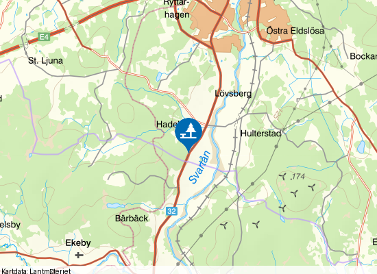 Bleckenstad på kartan
