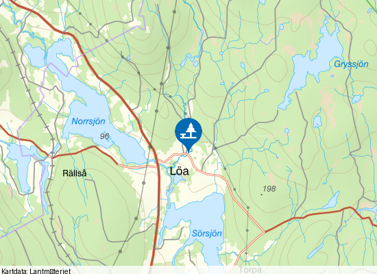 Kolsjöån på kartan