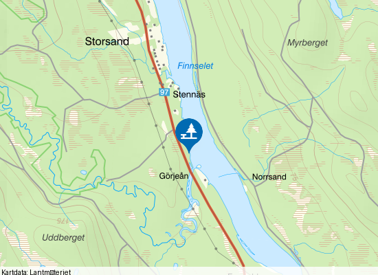 Luleälv på kartan