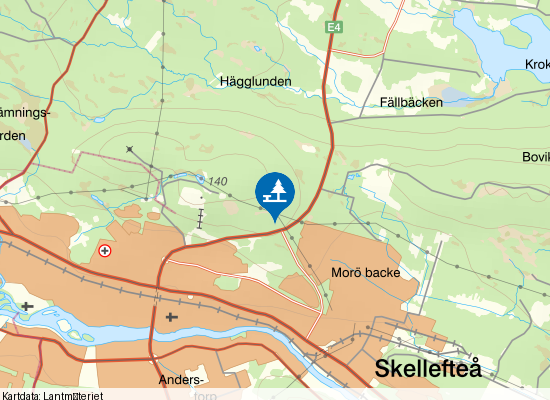 OKQ8 Solbacken på kartan