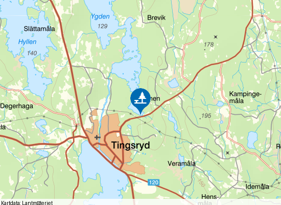 Ygden på kartan
