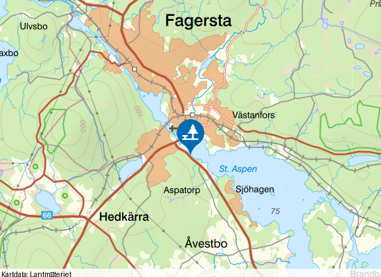 Kolbäcksån på kartan