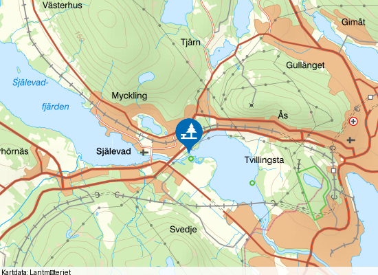 Moälven på kartan