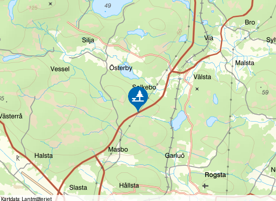 Välsta på kartan