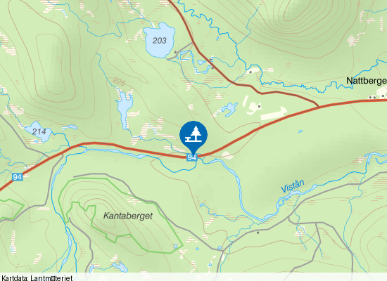 Vistån på kartan