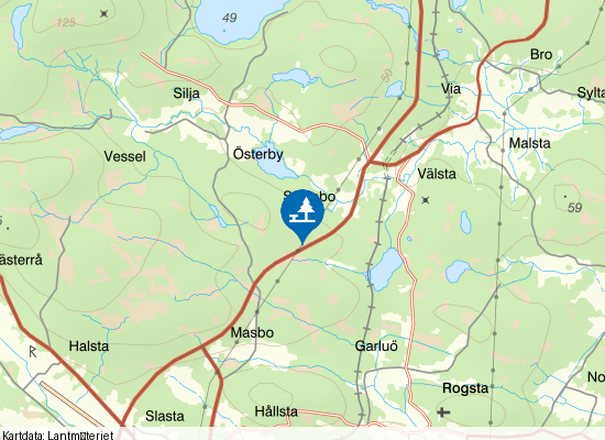 Välsta på kartan