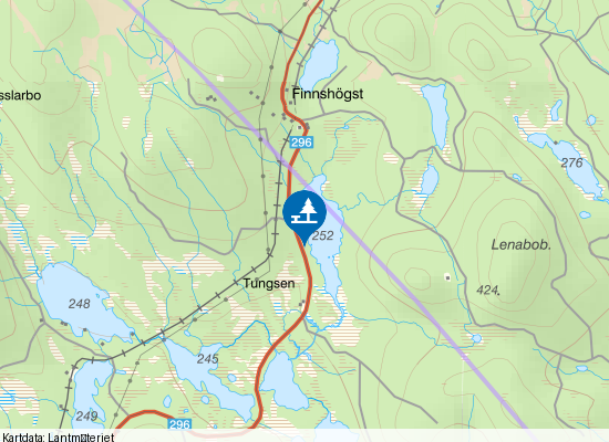 Tungsen på kartan