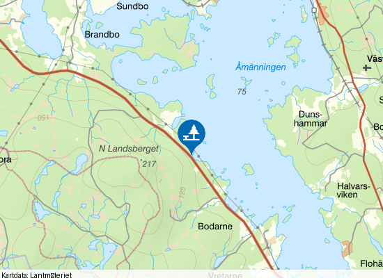 Kolbäcksån på kartan
