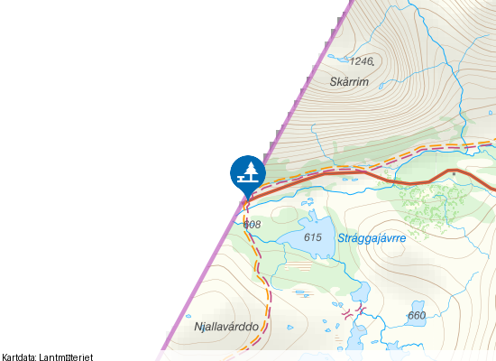 Junkarälven på kartan