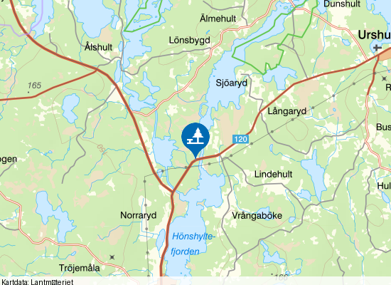 Mörrumsån på kartan
