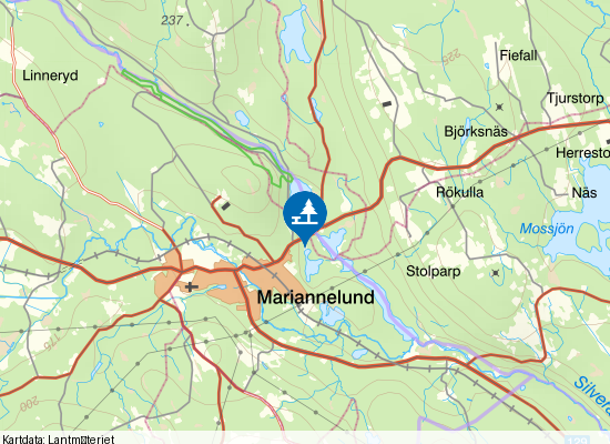 Vallersvik på kartan