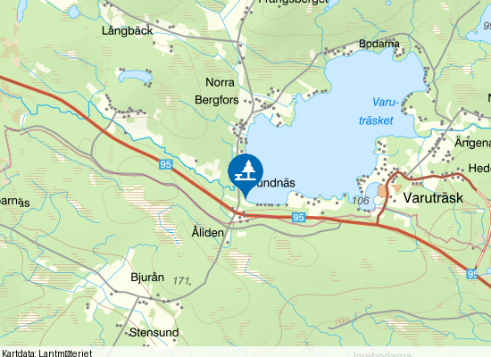 Varuträsket på kartan