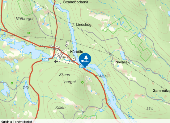 Ljusnan på kartan