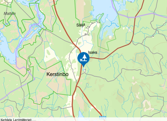 Brokartärnen på kartan