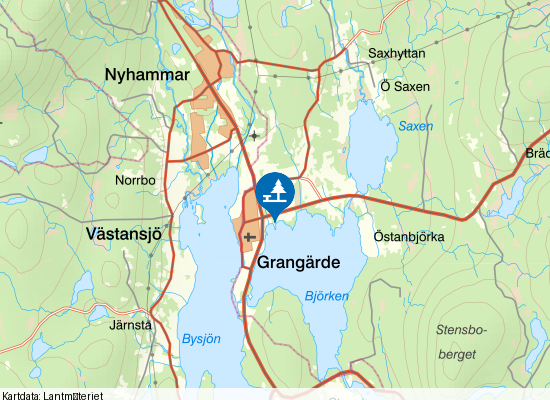 Lyskeudden på kartan