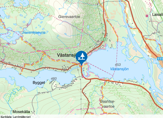 Jovattsån på kartan
