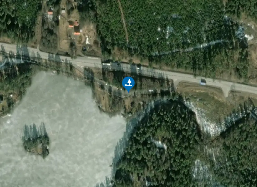 Satellitbild över Sandbäcken