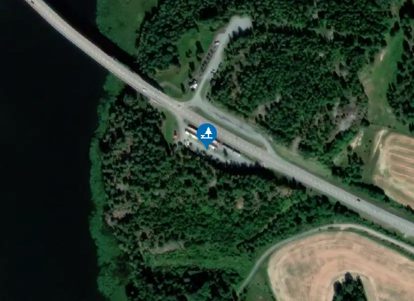Satellitbild över Hammarsundet S