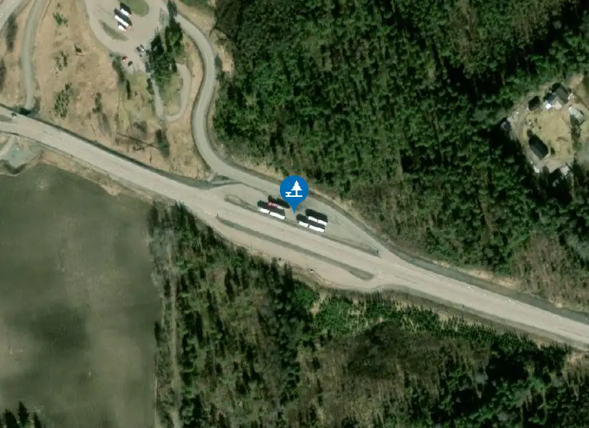 Satellitbild över Evelund
