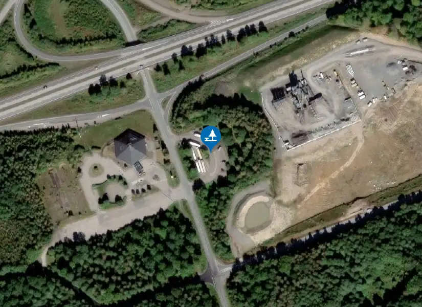 Satellitbild över Mölletofta