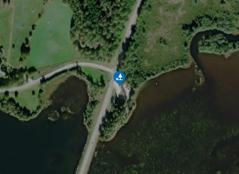 Satellitbild över Nästången
