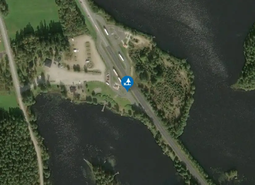 Satellitbild över Kroksjön Västra