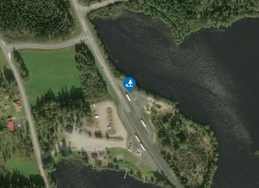 Satellitbild över Kroksjön Östra
