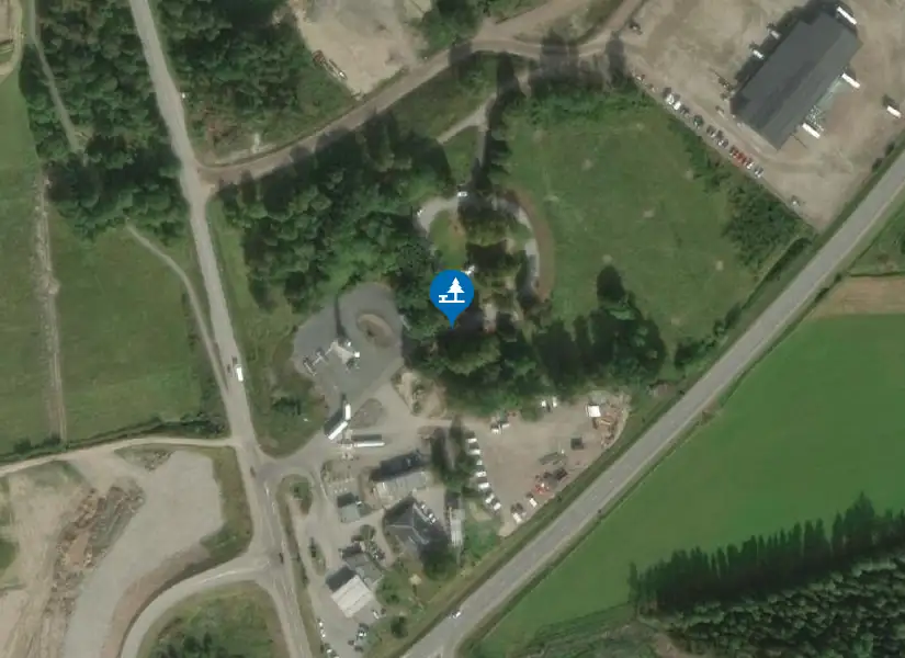 Satellitbild över Sandbäcken