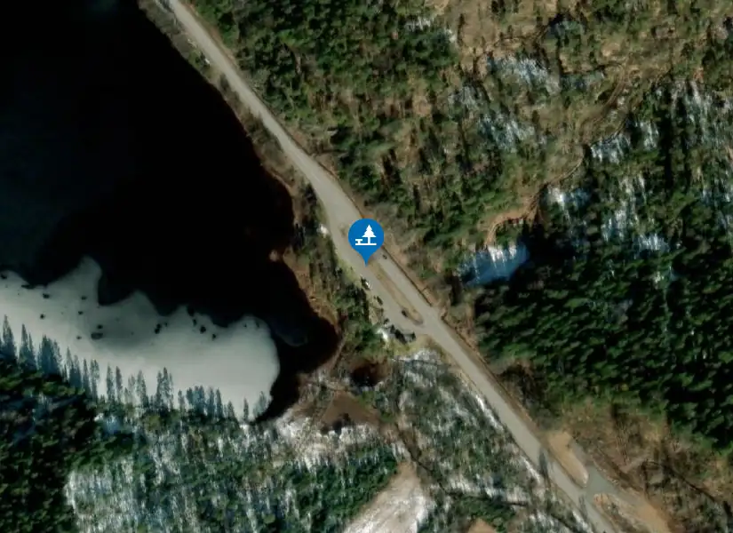 Satellitbild över Parsetjärn