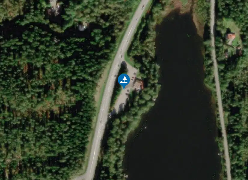 Satellitbild över Stora Transåssjön Ö