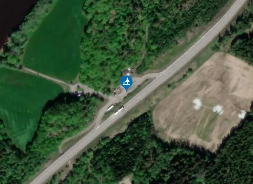 Satellitbild över Botered