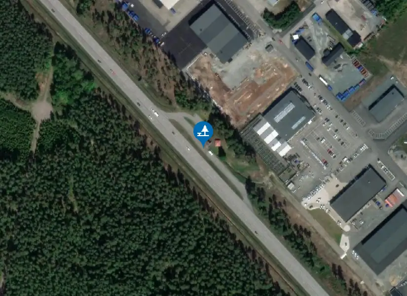Satellitbild över Kartåsen