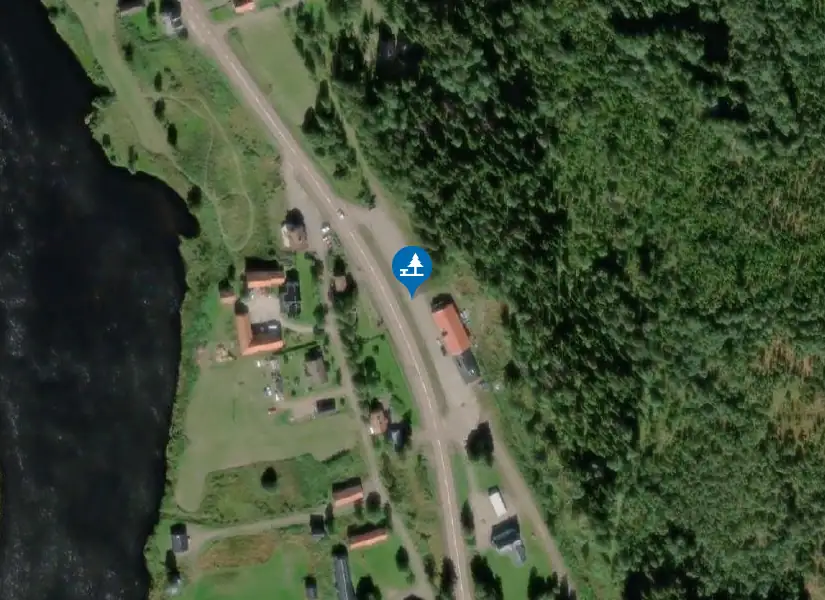 Satellitbild över Torgås