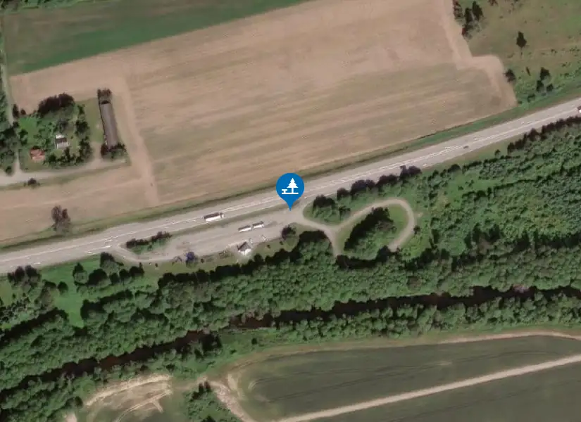 Satellitbild över Blombacka