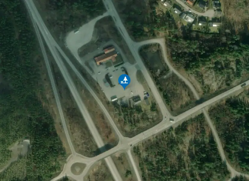 Satellitbild över Fårbo