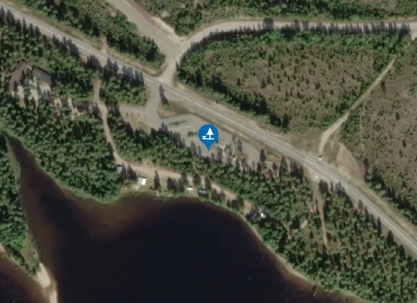 Satellitbild över Rastplats Bocksliden