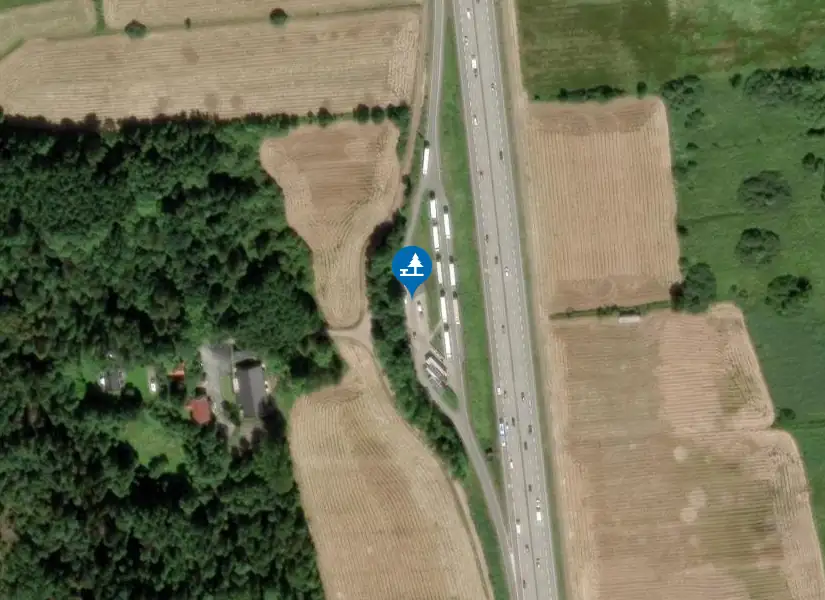 Satellitbild över Klareberg