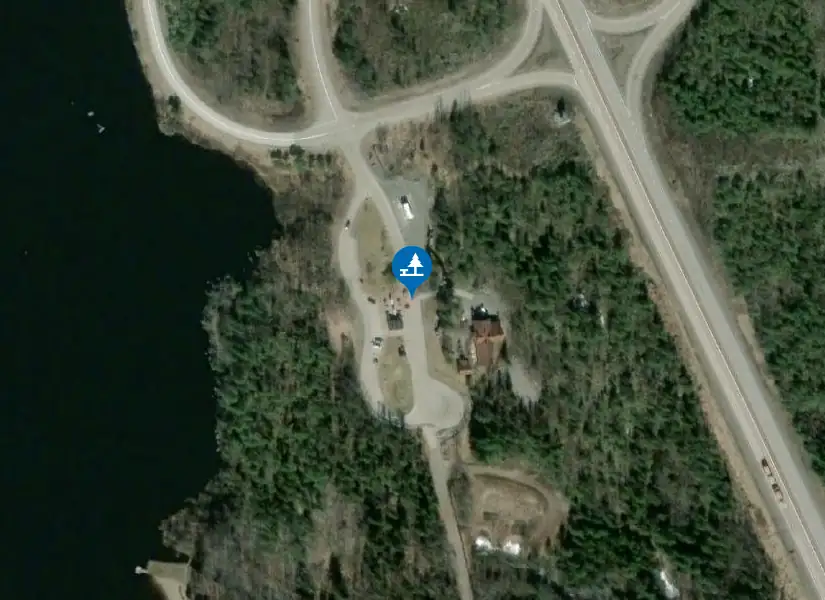 Satellitbild över Ångersjön
