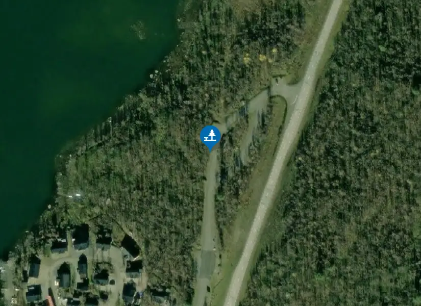 Satellitbild över Polcirkeln Silvervägen