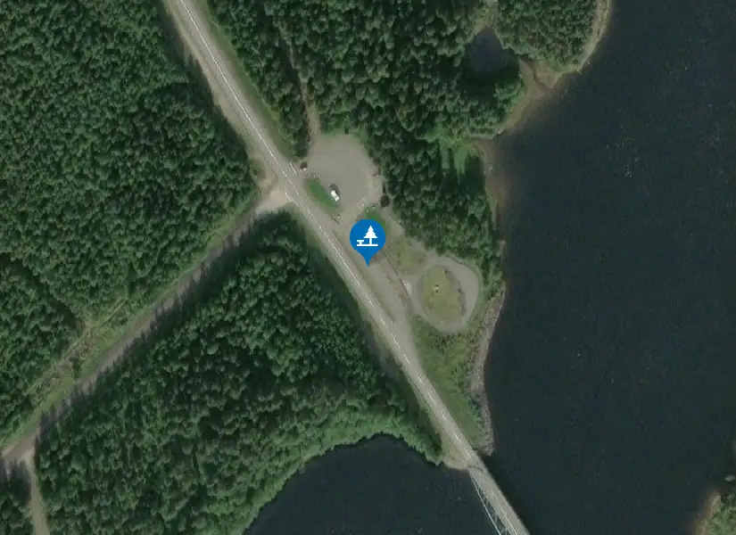 Satellitbild över Edefors