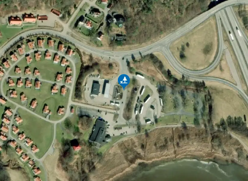 Satellitbild över Ljungskile