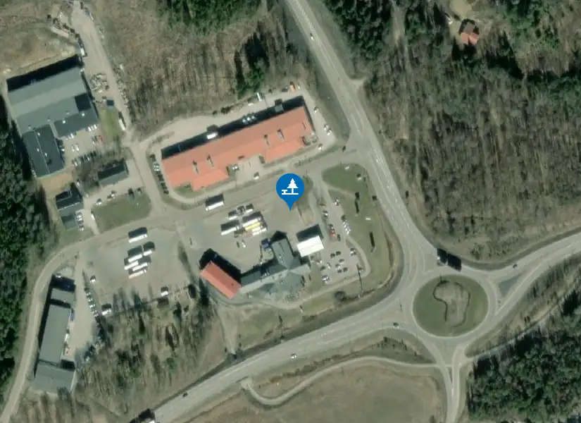 Satellitbild över Nyängen
