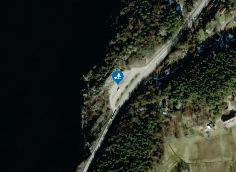Satellitbild över Såten