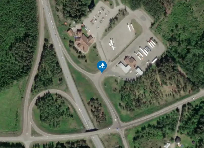 Satellitbild över Hagsta