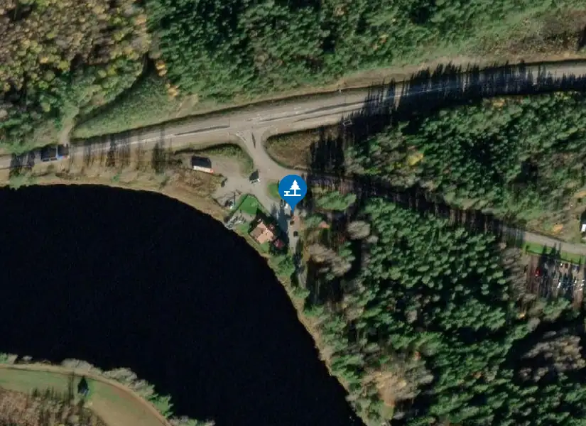 Satellitbild över Fänforsen
