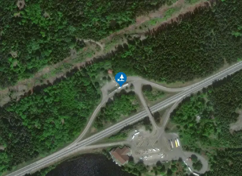 Satellitbild över Galtsjön N